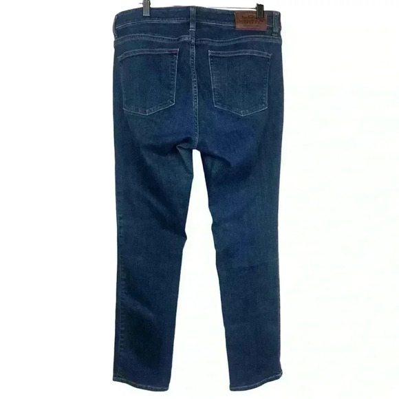 Lauren Ralph Lauren Jeans Co. Straight Leg Dark Wash Denim Women's Size 10 - Picture 2 of 5